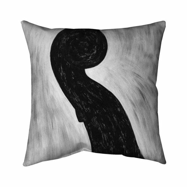 Begin Home Decor 20 x 20 in. Scroll Violin-Double Sided Print Indoor Pillow 5541-2020-MU25-1